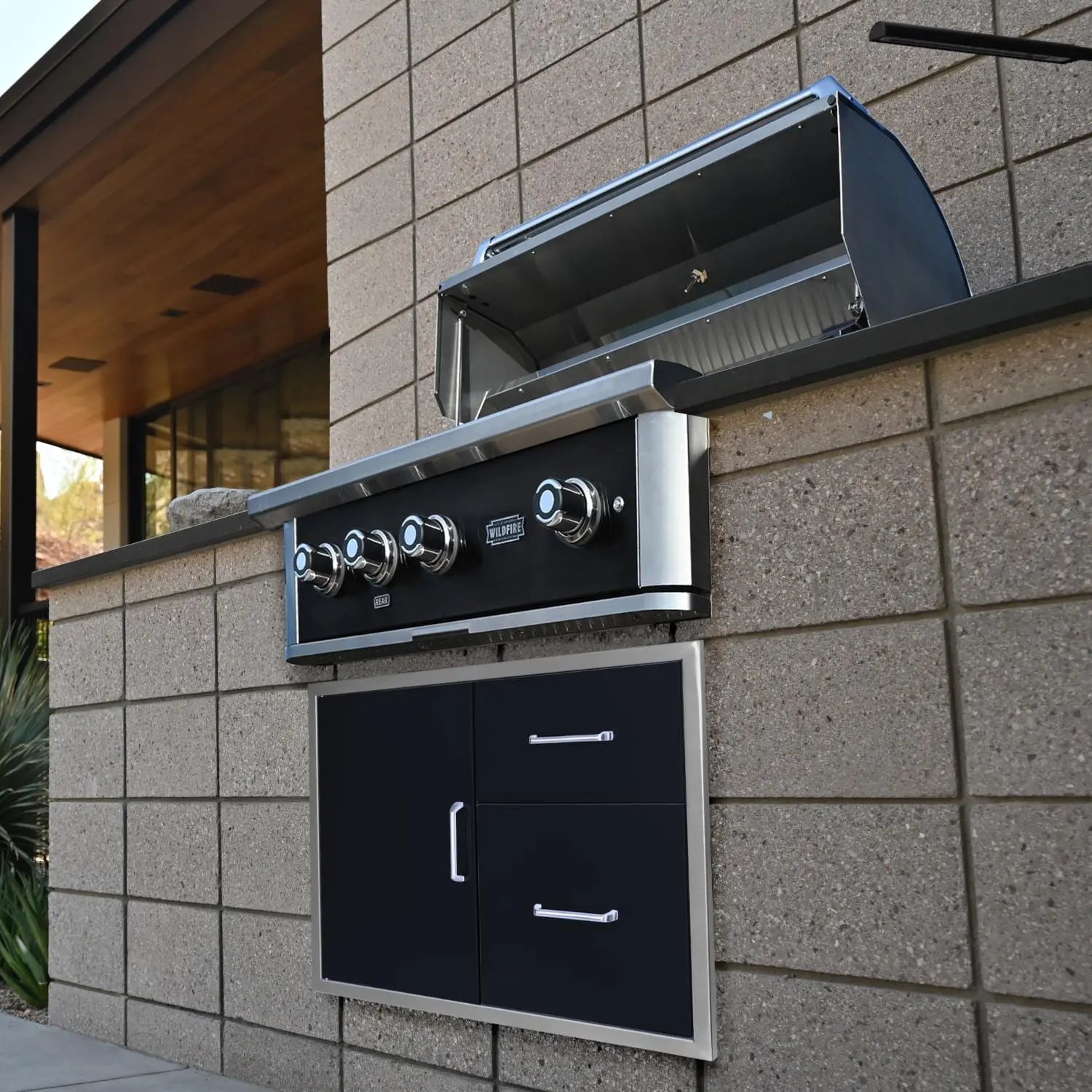 Wildfire Ranch PRO 36-Inch Black 304 SS Gas Grill - WF-PRO36G-RH-LP/NG Wildfire Outdoor Living