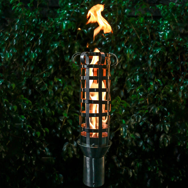 Woven Original Fire Torch & Post Kit - OPT-TPK16 The Outdoor Plus