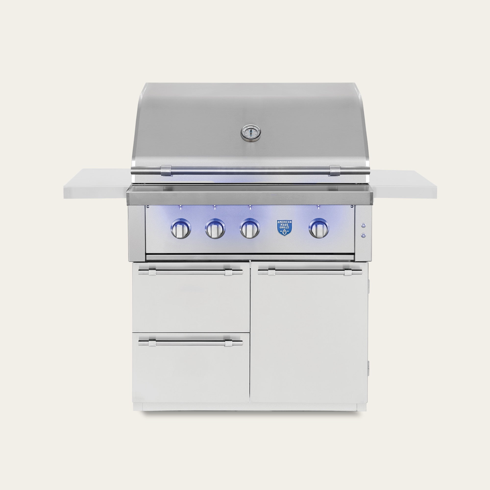 Freestanding Estate - 36" Gas Grill - by American Made Grills | Buy at Agent BBQ