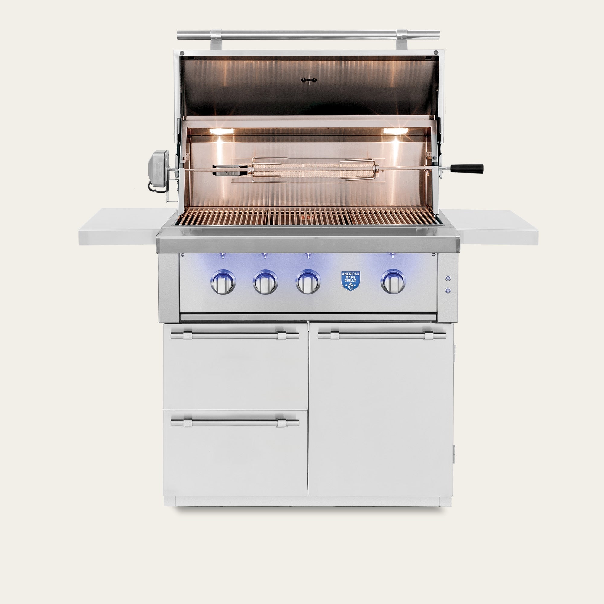 Freestanding Estate - 36" Gas Grill - by American Made Grills | Buy at Agent BBQ