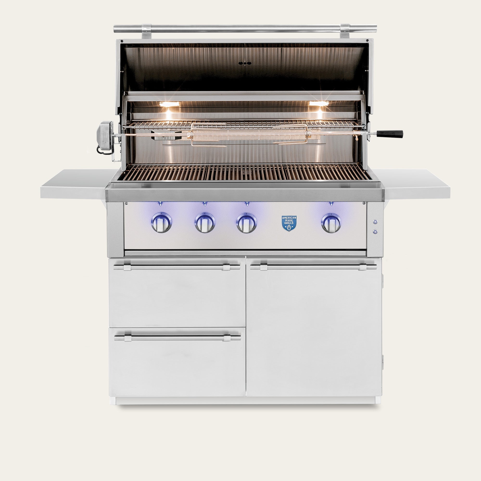 Freestanding Estate - 42" Gas Grill - by American Made Grills | Buy at Agent BBQ