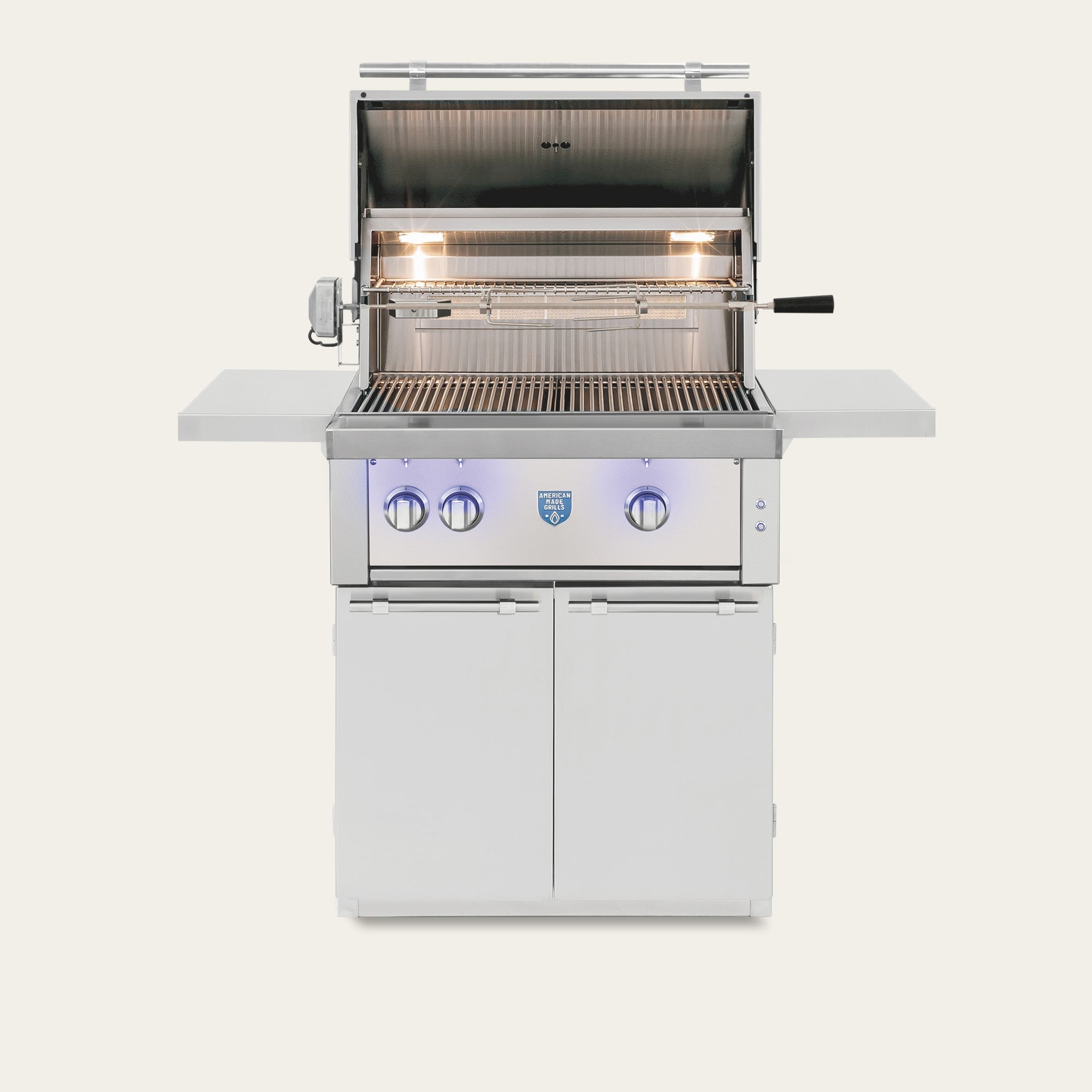 Freestanding Estate Freedom - 30" Gas Grill - by American Made Grills | Buy at Agent BBQ