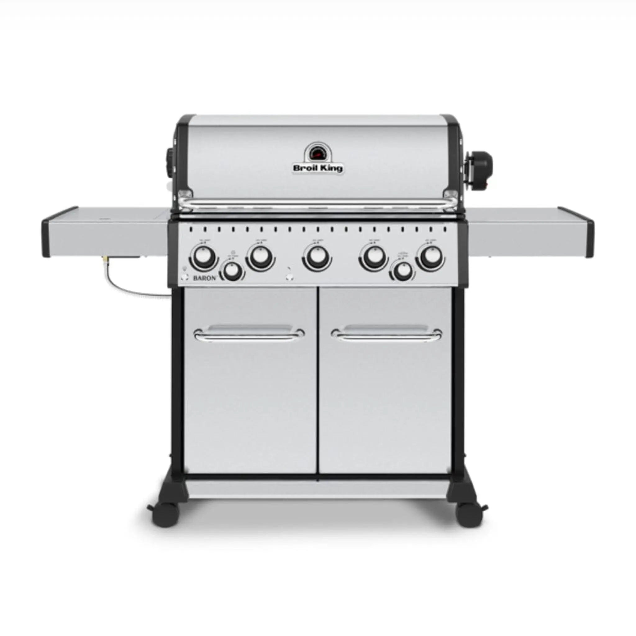 Broil King 63" 5 - Burner Baron S 590 Pro IR Gas Grill w/ Infrared Side Burner & Rear Rotisserie Burner - by Broil King | Buy at Agent BBQ