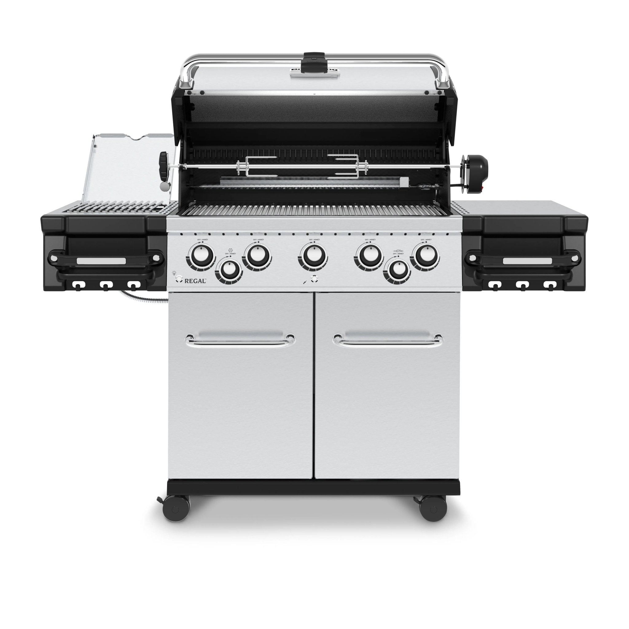 Broil King Regal S 590 Pro 5 - Burner Gas Grill - with Infrared Side Burner & Rotisserie" - by Broil King | Buy at Agent BBQ