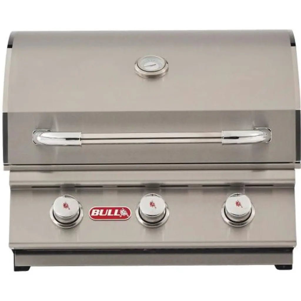 Bull 25" 3 - Burner Steer Premium Built - In Gas Grill - by Bull Grills ...