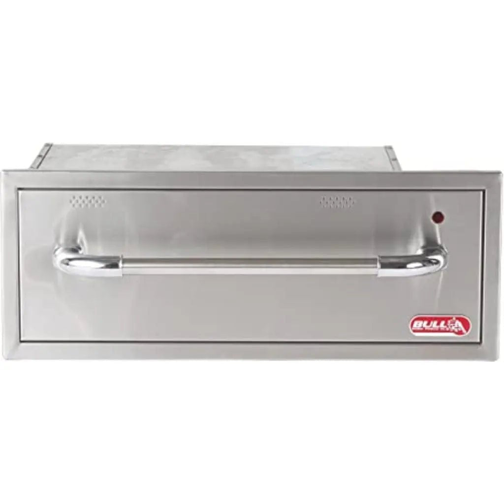 Bull 30" Stainless Steel Warming Access Drawer - by Bull Grills | Buy at Agent BBQ