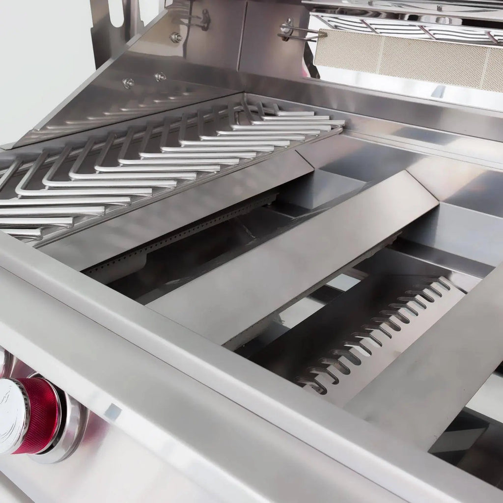 Cal Flame - BBQ Built In Grills P - Series 6 Burner with Lights ...