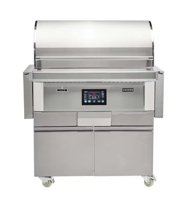 Coyote 36 Inch Freestanding Pellet Grill - C2P36 - FS - Pellet Grills by Coyote Outdoor Living | Buy at Agent BBQ