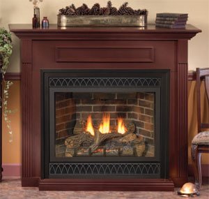 Empire Breckenridge Deluxe 32" Vent Free Gas Fireplace | Flush Front - VFD32FB0F - by Empire Comfort Systems | Buy at Agent BBQ