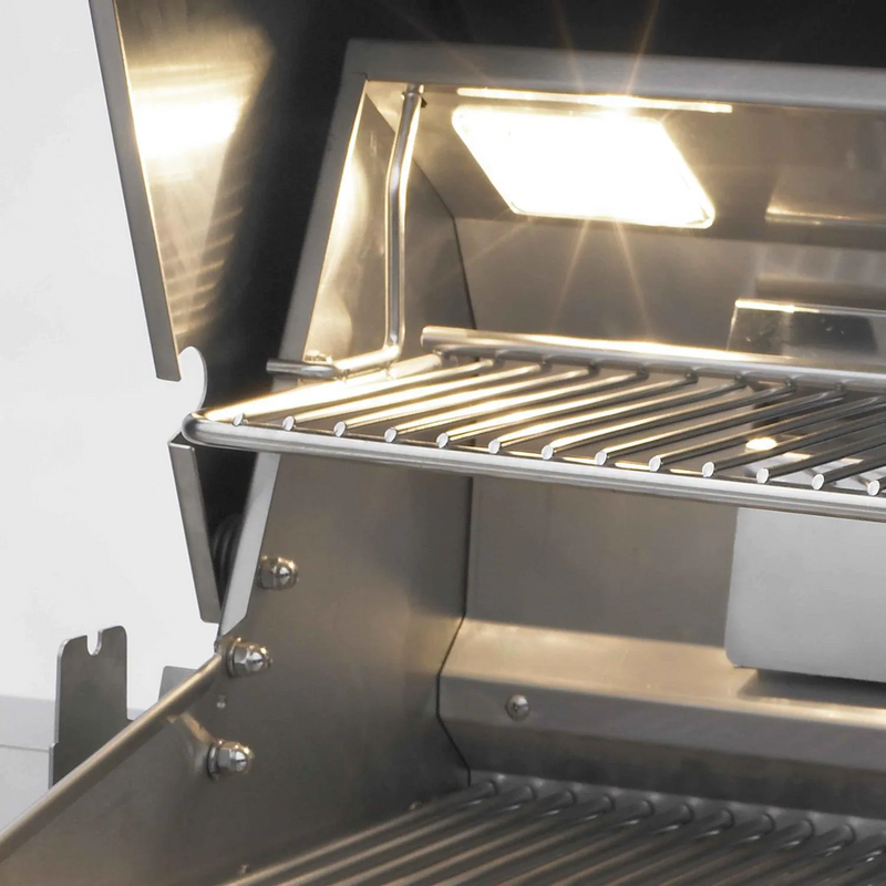 Fire Magic - Aurora A660S 30-Inch Propane Gas Grill With Side Burner And Analog Thermometer - A660S-7EAP-62 - Agent BBQ