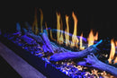 Modern Flames Orion Multi 88'' Heliovision Electric Fireplace Wall Mount Studio Suite | Weathered Walnut - Agent BBQ