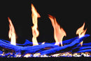Modern Flames Orion Multi 88'' Heliovision Electric Fireplace Wall Mount Studio Suite | Weathered Walnut - Agent BBQ
