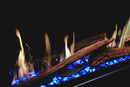 Modern Flames Orion Multi 88'' Heliovision Electric Fireplace Wall Mount Studio Suite | Weathered Walnut - Agent BBQ