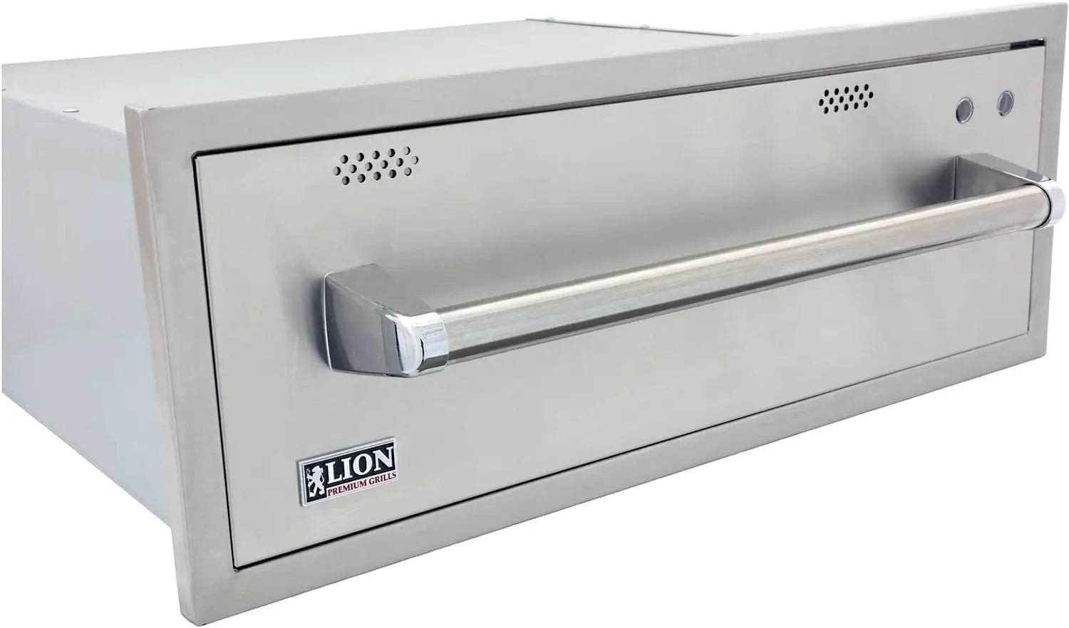 Lion 30 - Inch Electric Stainless Steel Warming Drawer - by Lion Premium Grills | Buy at Agent BBQ