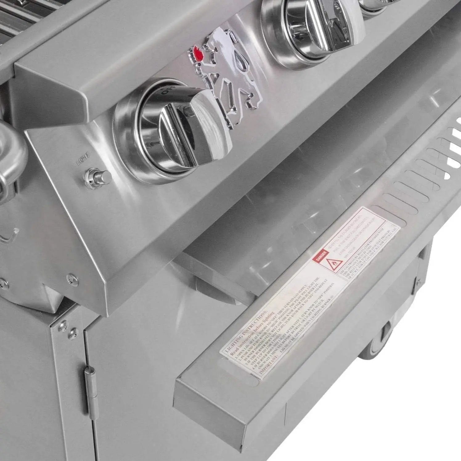 Lion 75000 32 Inch Stainless Steel Freestanding Gas Grill - by Lion Premium Grills | Buy at Agent BBQ