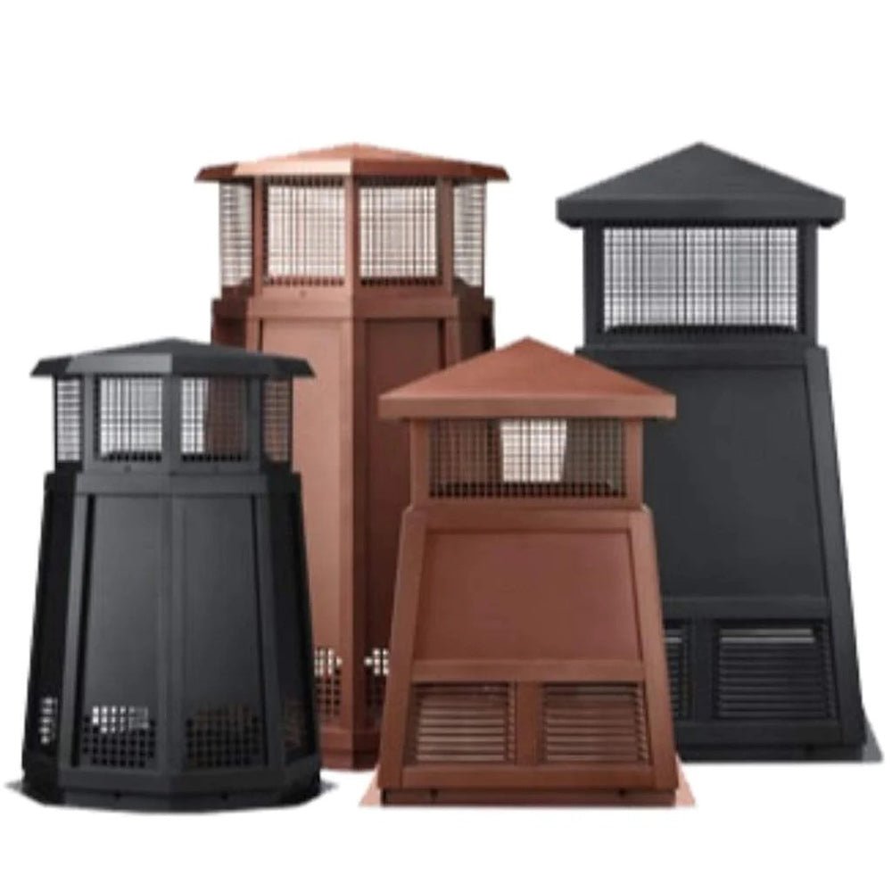 Majestic Faux Copper Decorative Termination Octagon Cap - DTO - CP - by ...