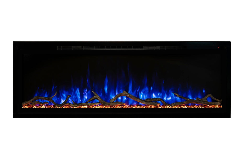 Modern Flames Spectrum Slimline 74" Wall Mount / Recessed Linear ...