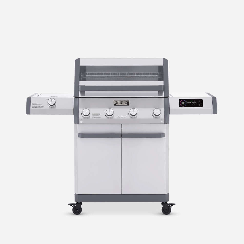 Monument Grills - Eminence 405 - Chic Clearview® Smart Stainless Gas Grill - E405 - by Monument Grills | Buy at Agent BBQ