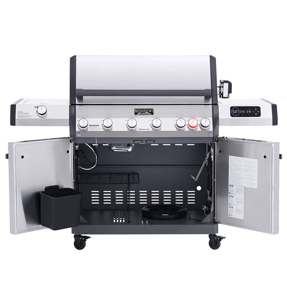Monument Grills - Eminence 605 | Master Power Stainless Natural/Propane Gas Grill - E605 - by Monument Grills | Buy at Agent BBQ