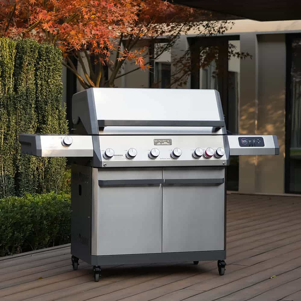 Monument Grills - Eminence 605 | Master Power Stainless Natural/Propane Gas Grill - E605 - by Monument Grills | Buy at Agent BBQ