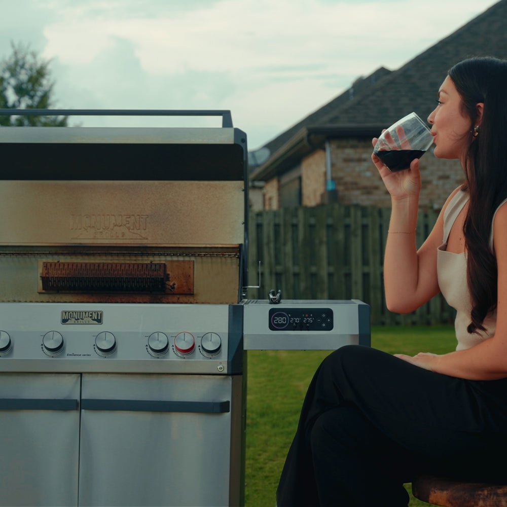 Monument Grills - Eminence 605 | Master Power Stainless Natural/Propane Gas Grill - E605 - by Monument Grills | Buy at Agent BBQ