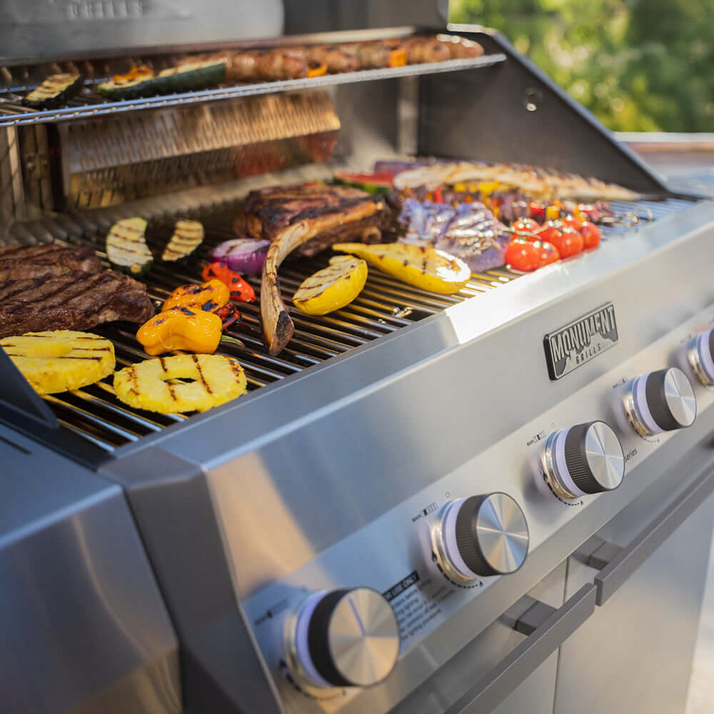 Monument Grills - Eminence 605 | Master Power Stainless Natural/Propane Gas Grill - E605 - by Monument Grills | Buy at Agent BBQ