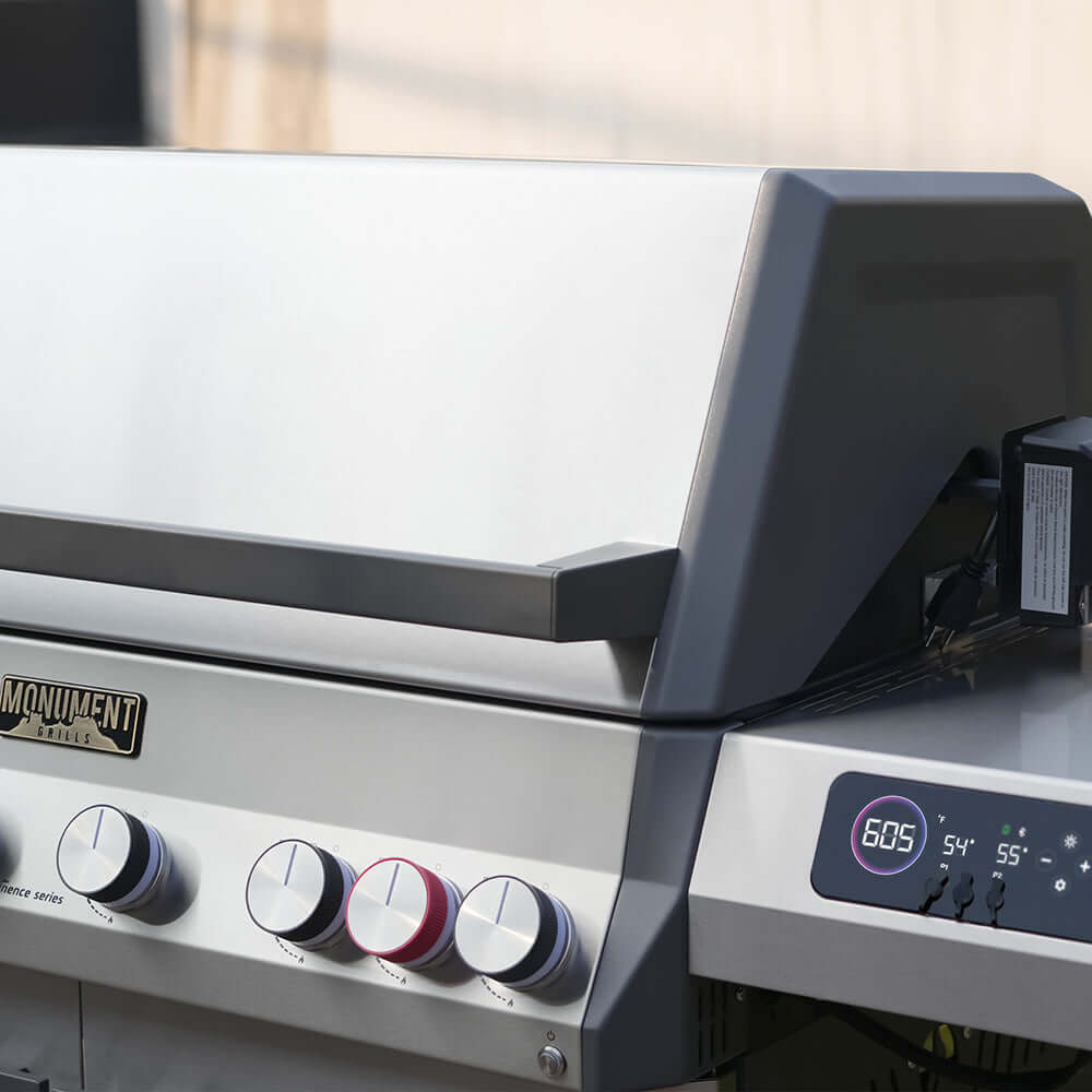 Monument Grills - Eminence 605 | Master Power Stainless Natural/Propane Gas Grill - E605 - by Monument Grills | Buy at Agent BBQ
