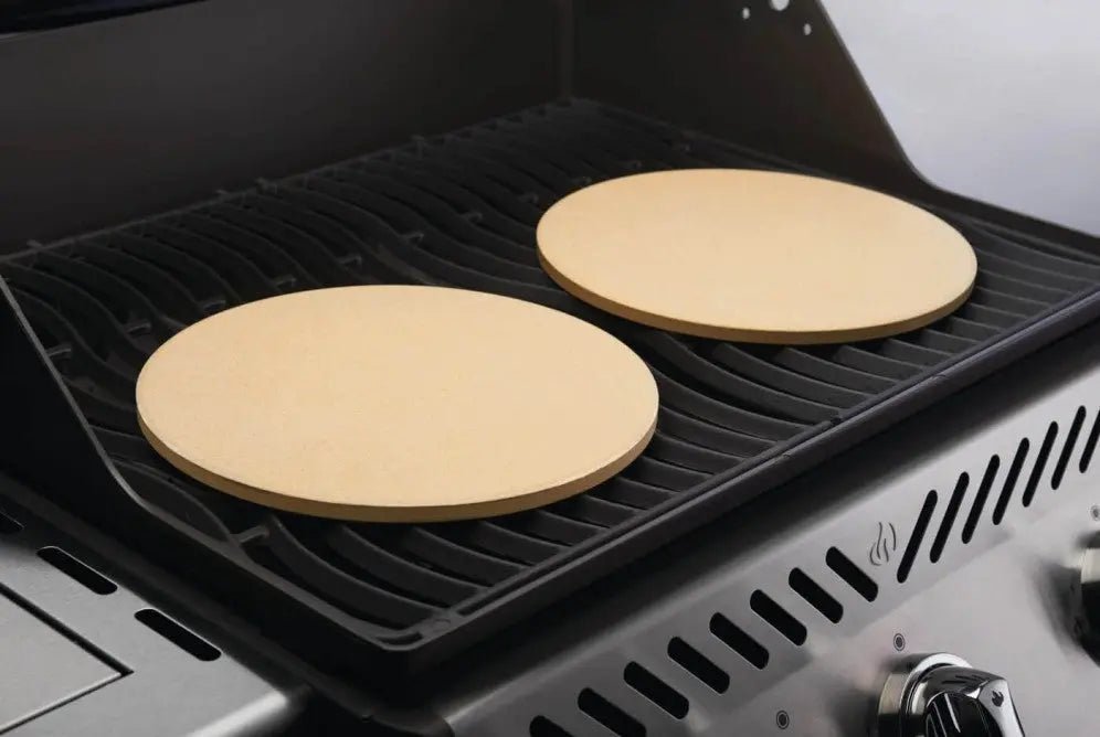 Napoleon 10 Inch Personal Sized Pizza/Baking Stone Set - 70000 - by Napoleon | Buy at Agent BBQ