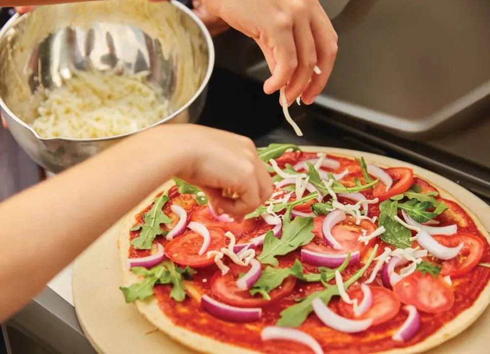 Napoleon 10 Inch Personal Sized Pizza/Baking Stone Set - 70000 - by Napoleon | Buy at Agent BBQ