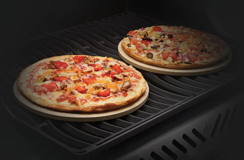 Napoleon 10 Inch Personal Sized Pizza/Baking Stone Set - 70000 - by Napoleon | Buy at Agent BBQ