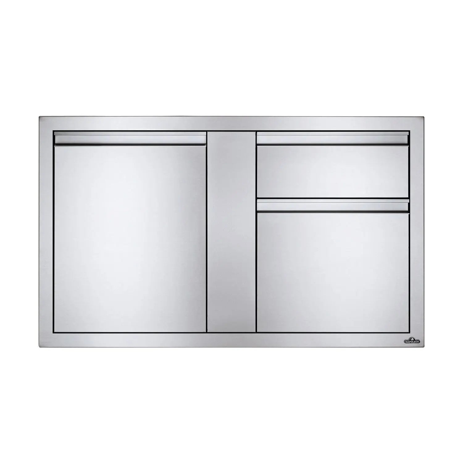 Napoleon BI - 4224 - 1D1W - 42" x 24" Large Door & Waste Bin Drawer Combo - by Napoleon | Buy at Agent BBQ