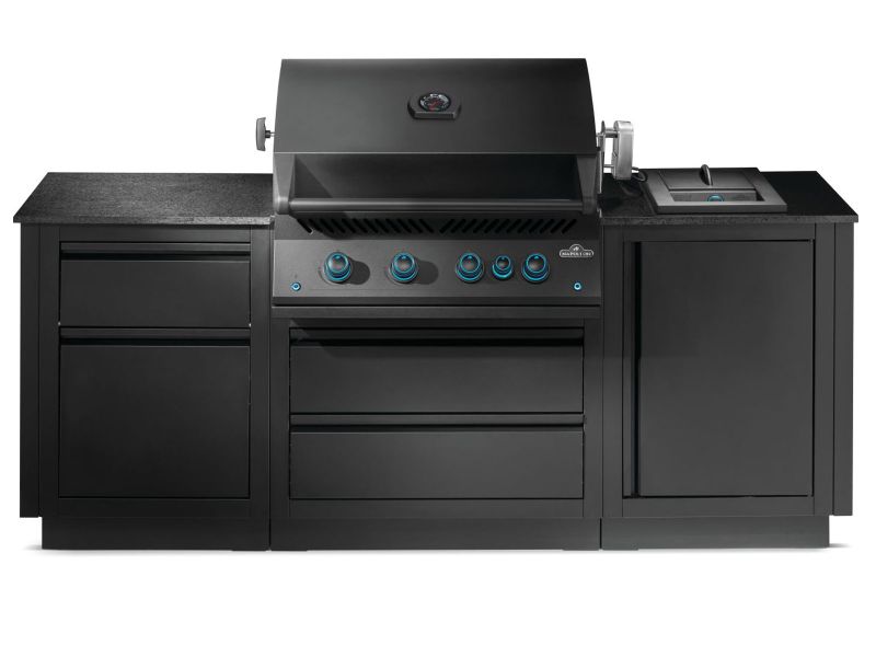 Napoleon OASIS 301 Outdoor Kitchen Island w/ Side Burner & 700 Series 32 - inch Grill Head - ODK301 - BIG32 - Gas Grill by Napoleon | Buy at Agent BBQ