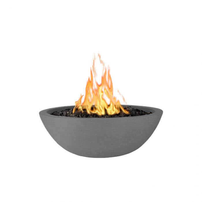 Sedona 27-Inch Concrete Round Fire Bowl