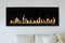 Modern Flames Orion Slim 52" Heliovision Virtual Recessed / Wall Mount Electric Fireplace - Agent BBQ
