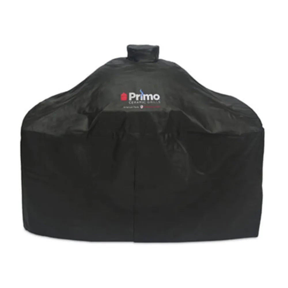 Primo Grill Cover For Oval Junior In Table Oval XL On Steel Cart & Oval XL In Compact Table - PG00414 - by Primo Grills | Buy at Agent BBQ