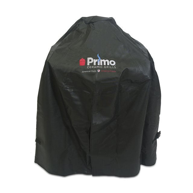 Primo Grill Cover For Oval Large 300 & Oval Junior 200 All - In - One Or In Cradle - PG00413 - by Primo Grills | Buy at Agent BBQ