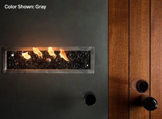 Slick Rock Concrete - Oasis Series 48 - Inch Rectangle Fire Table KOF48 - by Slick Rock Concrete | Buy at Agent BBQ