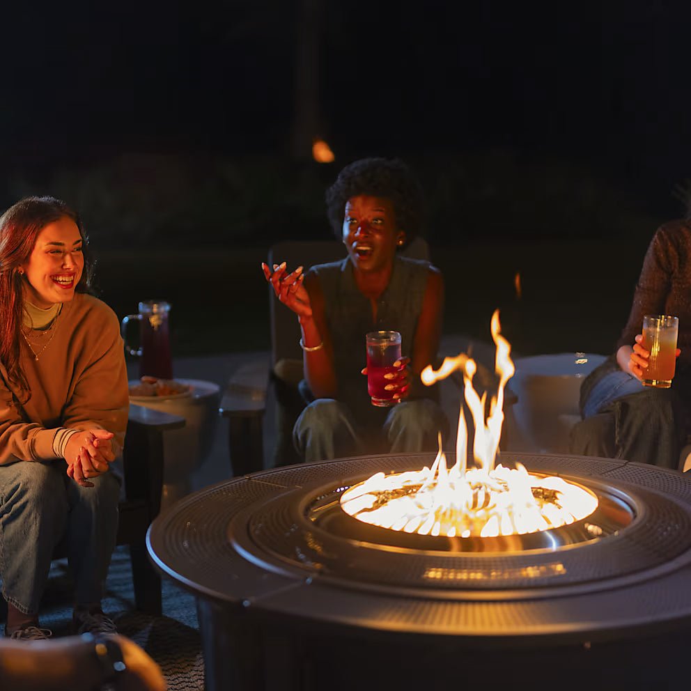 Solo Stove Infinity Flame Propane Fire Pit in Black - FPSURROUND - GAS ...