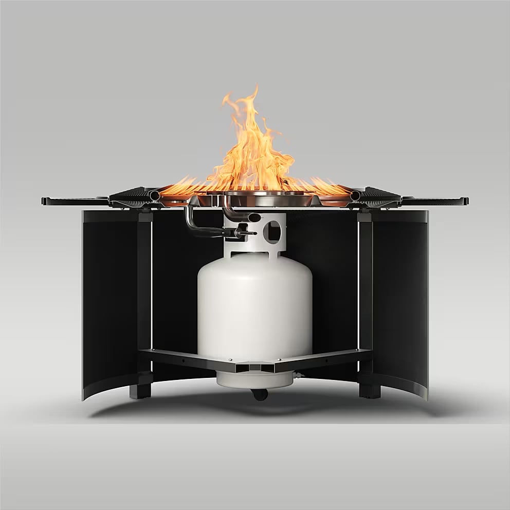 Solo Stove Infinity Flame Propane Fire Pit in Black - FPSURROUND - GAS - Fire Pit by Solo Stove | Buy at Agent BBQ