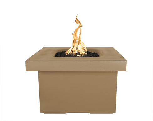 Ramona Square Concrete Fire Table - Concrete Fire Table by The Outdoor Plus | Buy at Agent BBQ