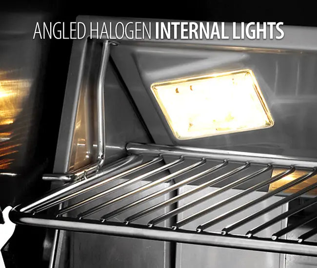 Fire Magic 30" 3-Burner Echelon Diamond Built-In Gas Grill w/ Rotisserie & Digital Thermometer (E660i) - Agent BBQ