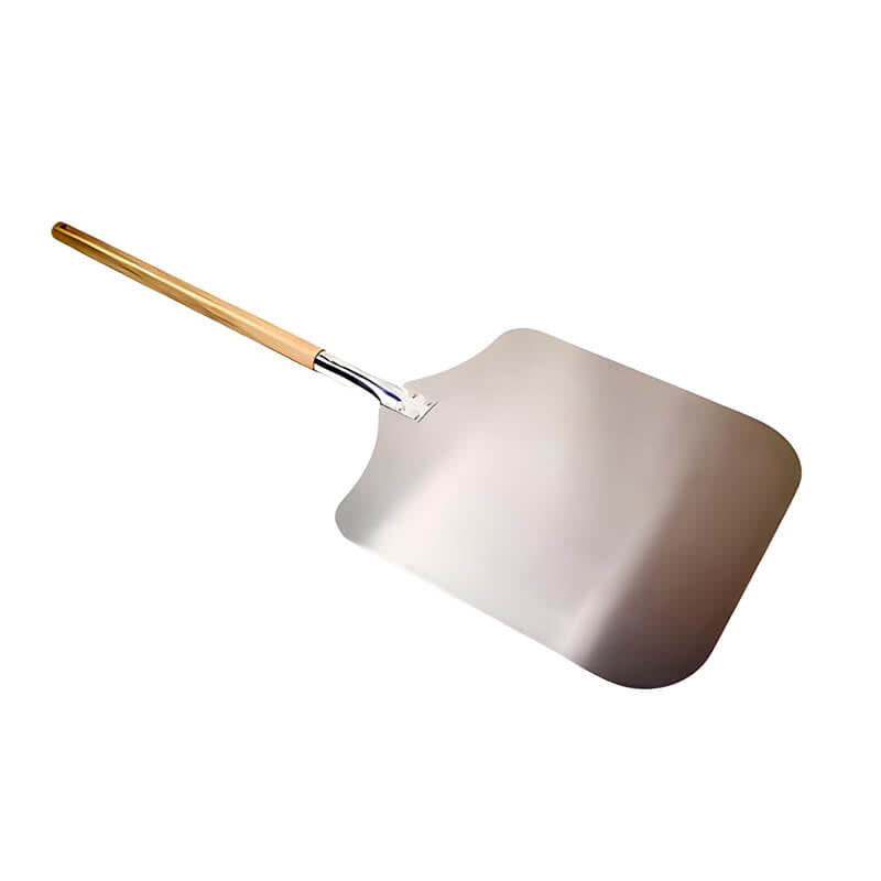 WPPO 16 - Inch x 40 - Inch Traditional Aluminum Pizza Peel With Long Wood Handle - WKPA - 1640W - by WPPO | Buy at Agent BBQ